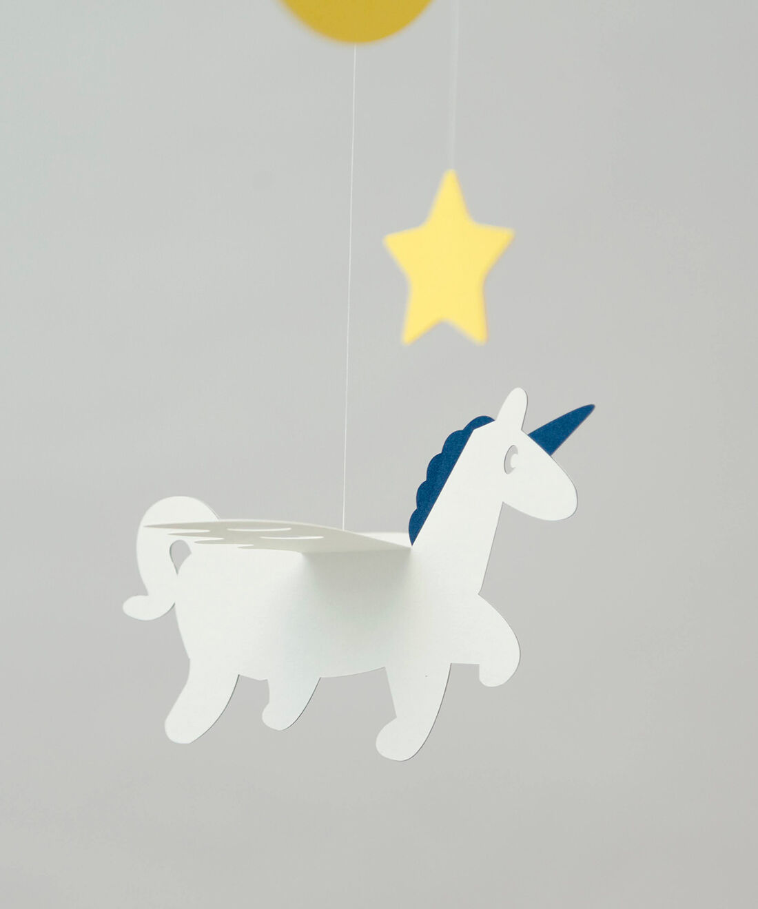 フェリシモMama|[Mama select]Manu Mobiles モビール 月と天馬