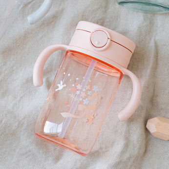 FELISSIMO Mama | Richell アスター おでかけ ストローマグ320 〈ピンク〉