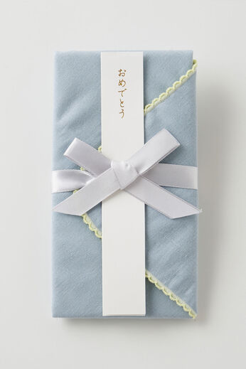 FELISSIMO Mama | Lien de famille ハンカチ ご祝儀袋 〈ブルー〉