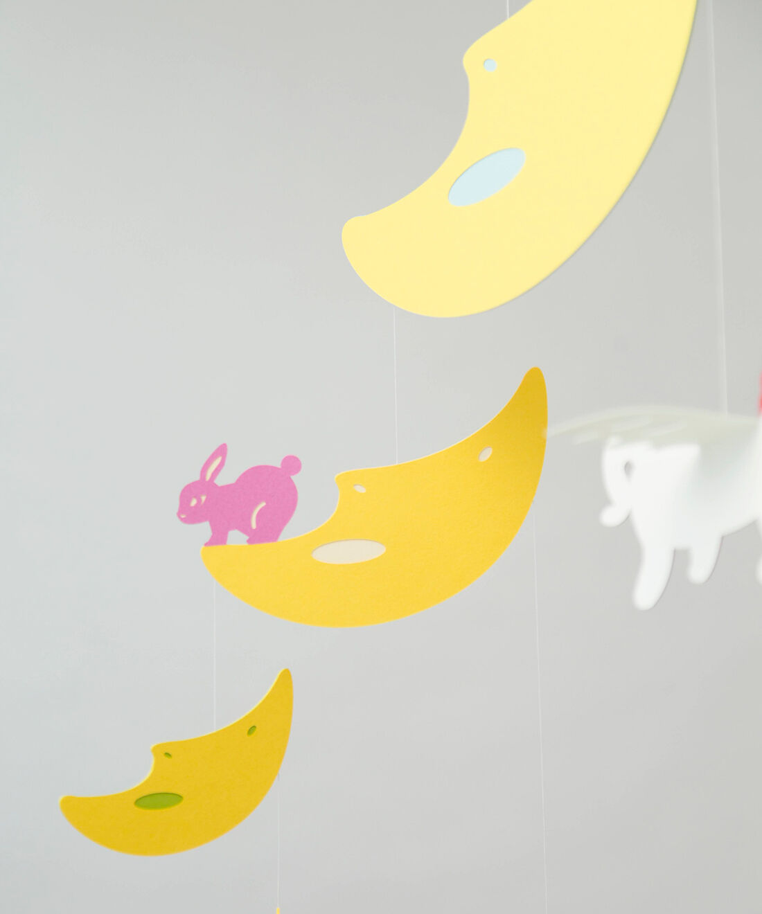 フェリシモMama|[Mama select]Manu Mobiles モビール 月と天馬