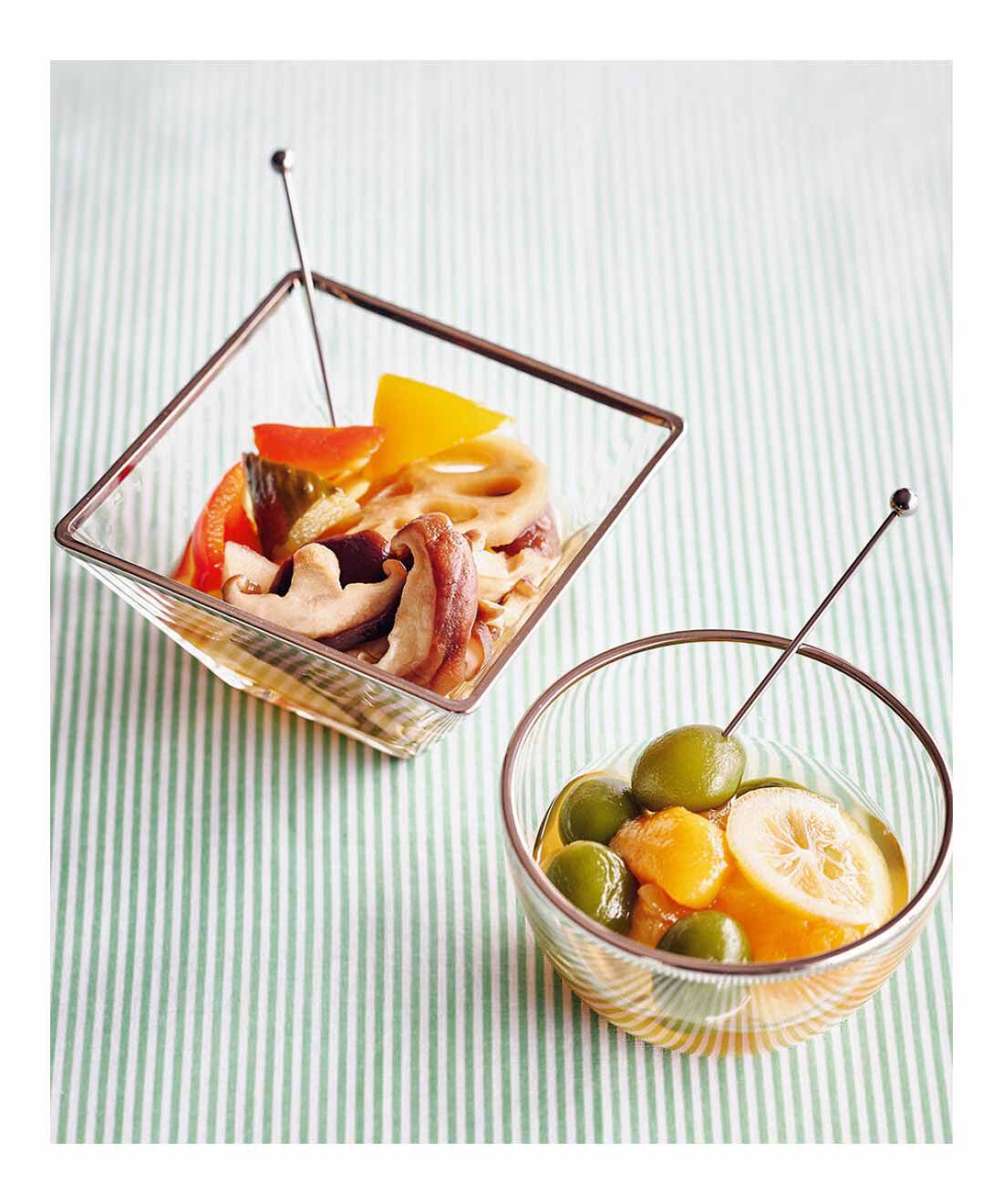 純農|純農 野菜＆果実が楽しい 老舗漬物店の甘酢漬け 和ピクルス おここさんの会（4回予約）|盛るだけで食事が華やかに！ ※写真は盛り付け例です。