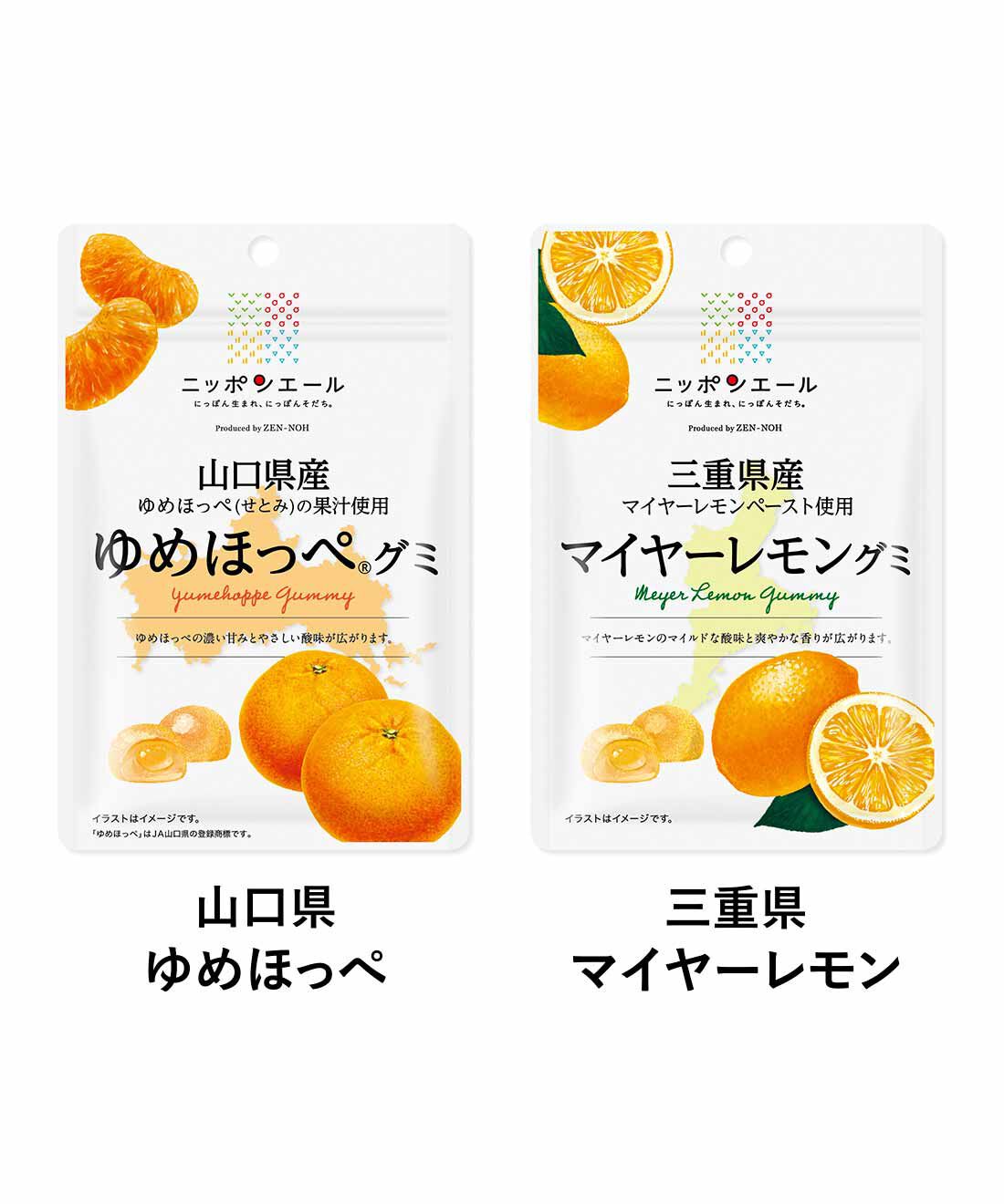 純農|純農 みかんもレモンも大好き！ 柑橘味くらべグミセットの会 私にごほうび月9袋コース（3ヵ月予約）