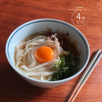 純農 | 香川県産ブランド小麦 うどん県のうどん 4個セットの会
