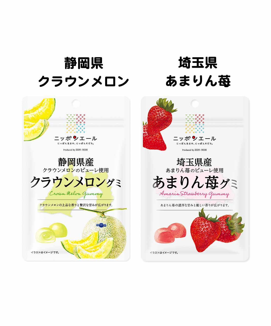純農|純農 果物のおいしさをぎゅっ ニッポンエール 国産果物のグミアソートの会（6回予約）