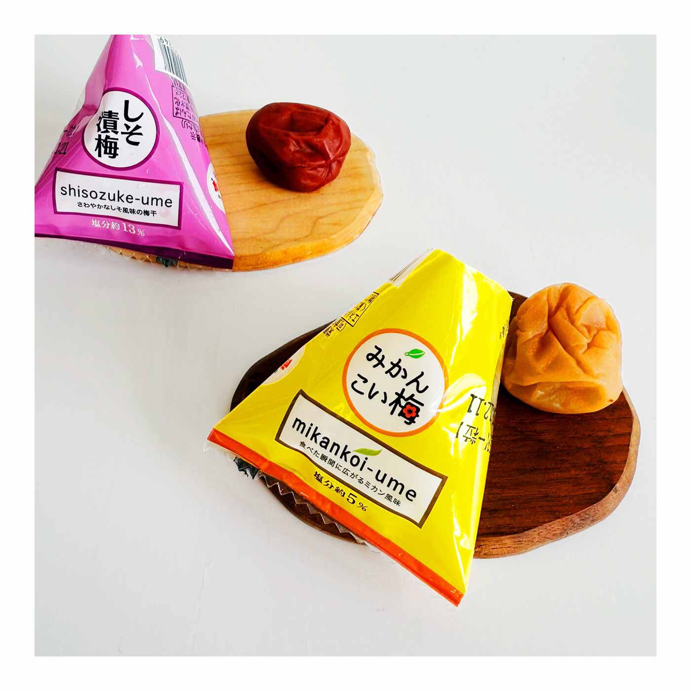純農|純農 夏の携帯梅干し♪ 7種の味が楽しい テトラパックの1 粒紀州梅干しセットの会 たっぷりお徳用月14個コース（4回予約）|ティータイムのお茶請けにも