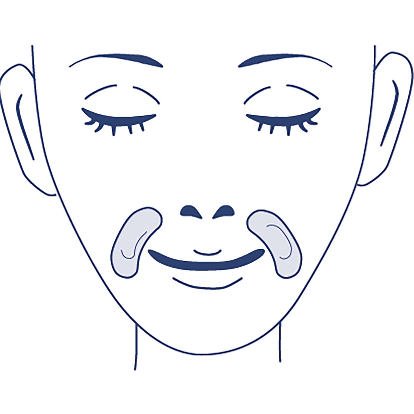 BEAUTY PROJECT|モットラボ　ダーマフィラー〈1回分〉の会|口もとは鼻から口もとに沿うように軽くおきます。