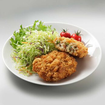 Natucul Chou Club(ナチュカル・シュークラブ) | 岩津ねぎの但馬牛入りコロッケとポタージュスープ