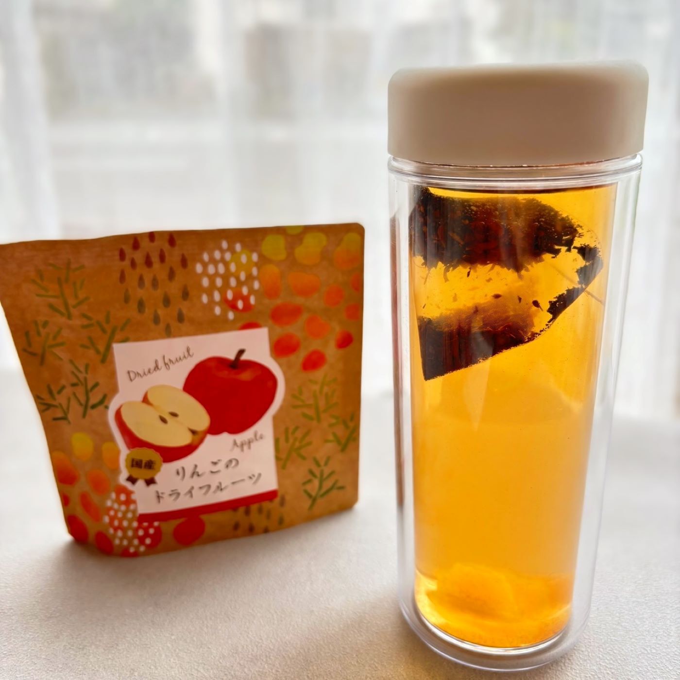 Natucul Chou Club|フルーツティーも楽しめる　1ウィーク日替わり日本茶セット（ドライフルーツ付き）|日本茶はティーバッグで7種類。マイボトルを持って行けばジムやオフィスでいろいろな味が手軽に楽しめます。