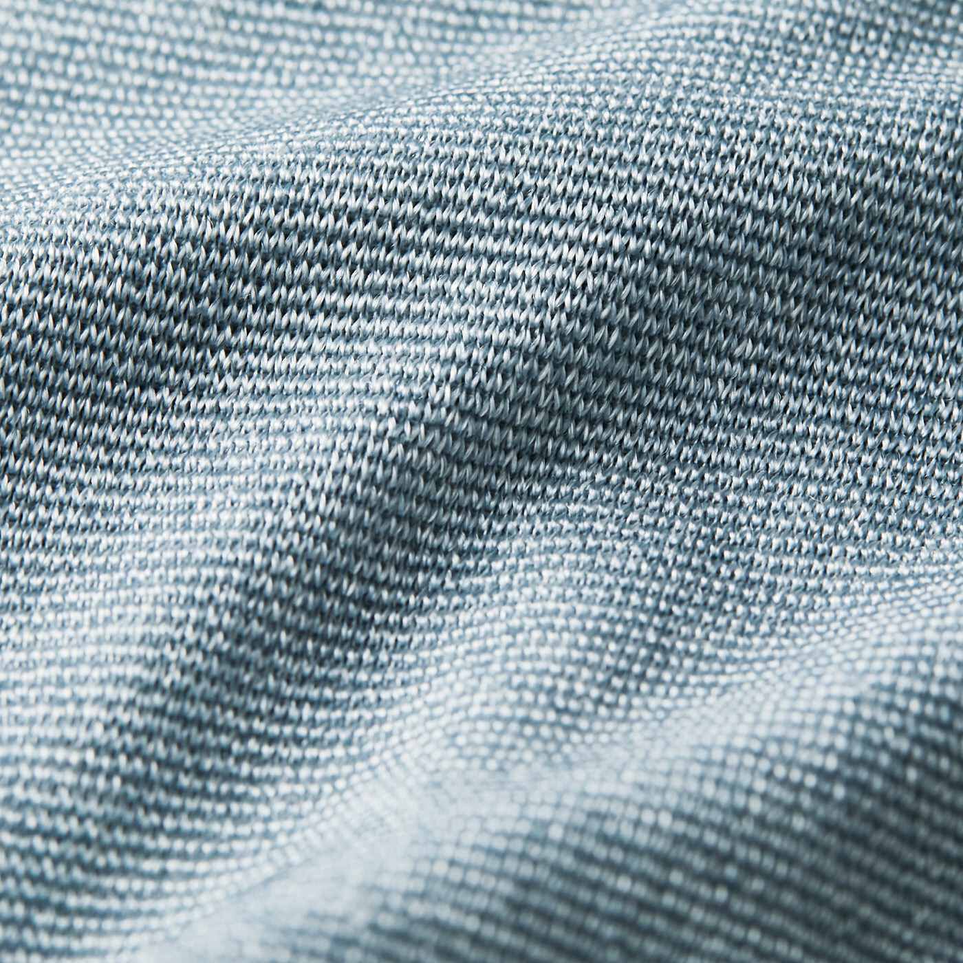 L'AMIPLUS|ラミプリュス　水でぬらしてクールダウン！　振ってひんやりマスクスヌードの会|接触冷感素材のポリエチレン糸とキュプラを杢（もく）調に編み立てやわらかな肌当たりに。