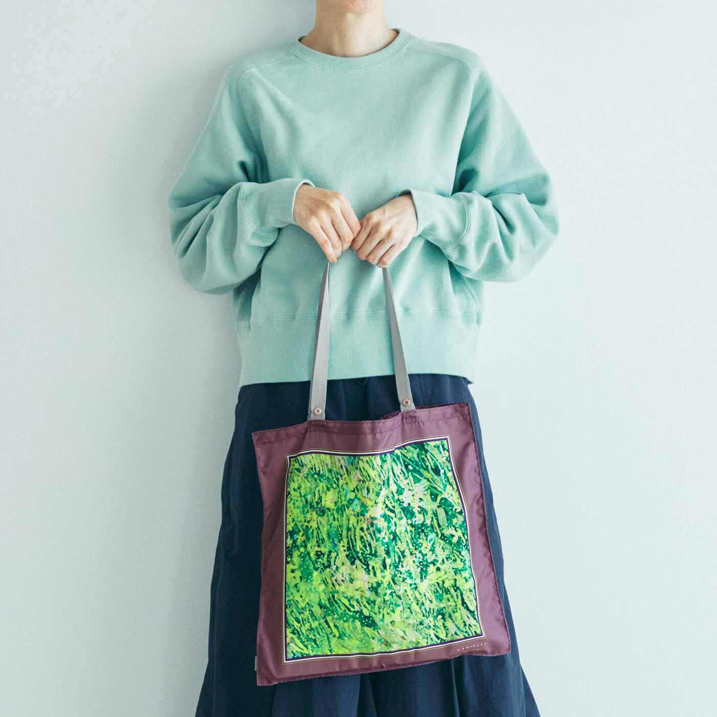 L'AMIPLUS［ラミプリュス］|ラミプリュス×ユニカラート 急な買い物も安心 結んでお出かけ スカーフエコバッグの会