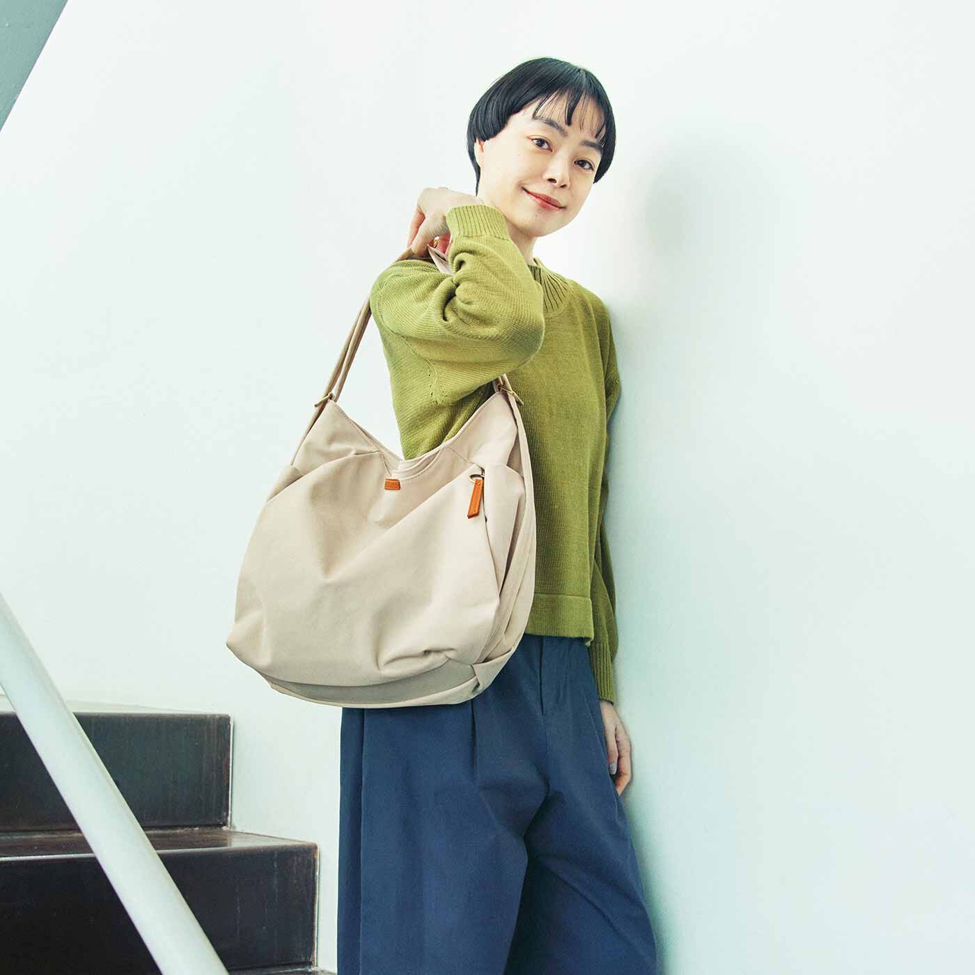 L'AMIPLUS［ラミプリュス］|ラミプリュス 秒でリュックに変身！ 軽やかきれい見え 肩掛けバルーンバッグの会