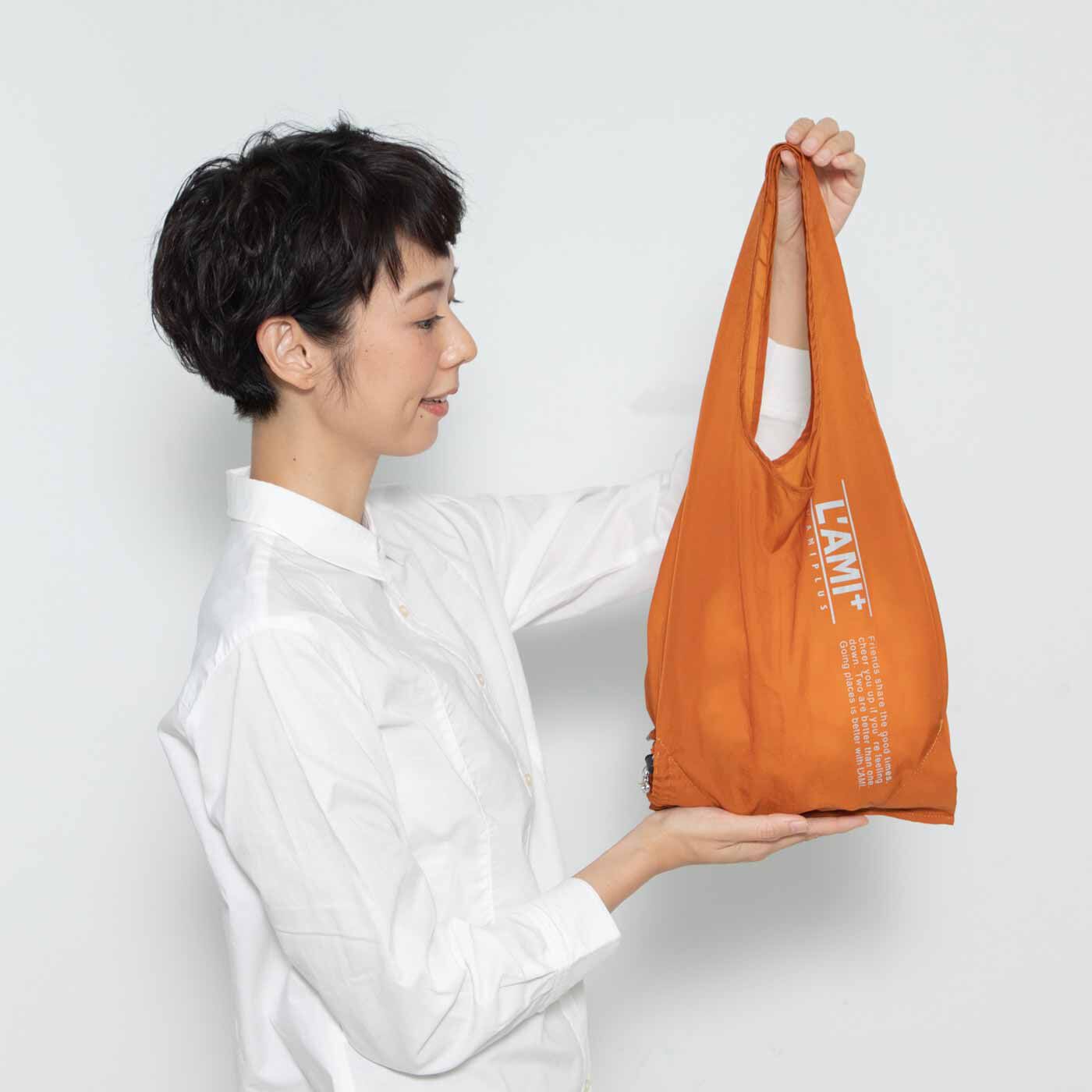 海外限定スパイク販売 ラミプリュス チャームみたいにバッグにつり下げ ボンボンエコ エコバッグ