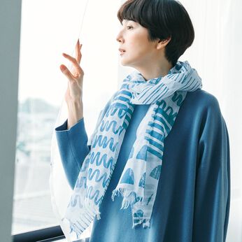 L'AMIPLUS | ふんわり華やか リネンコットンストール