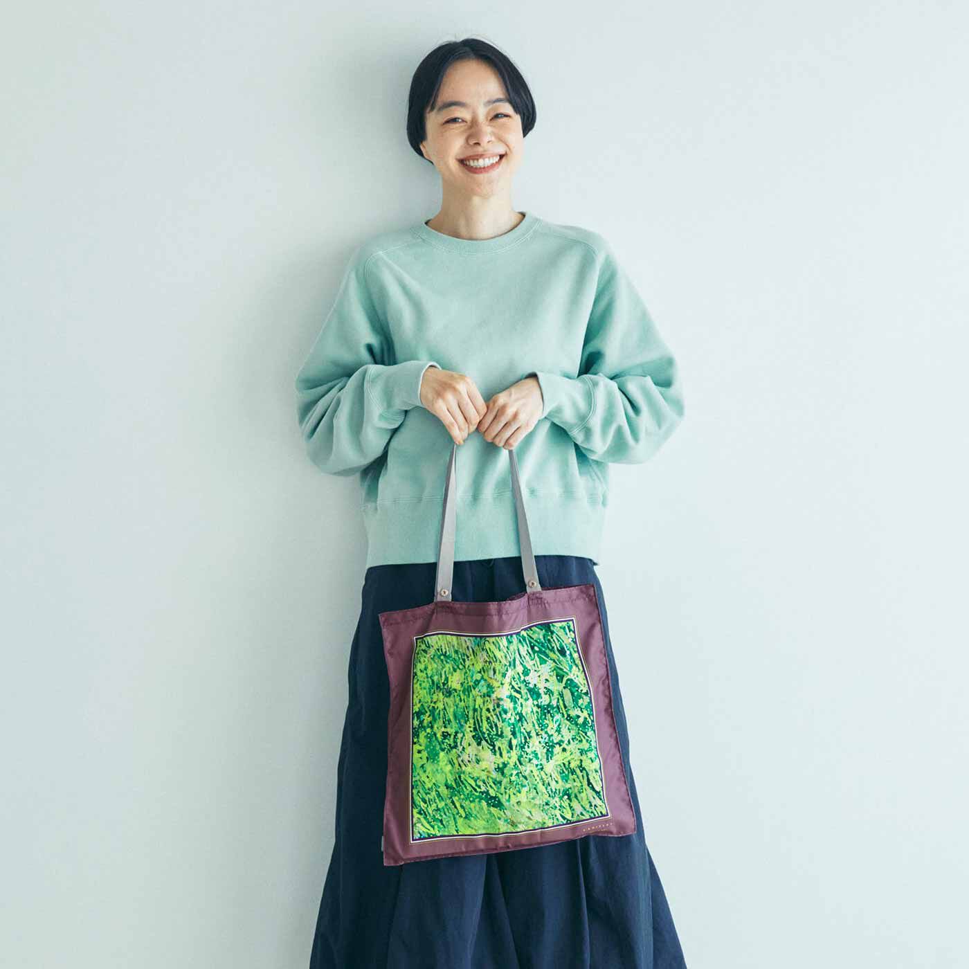 L'AMIPLUS［ラミプリュス］|ラミプリュス×ユニカラート 急な買い物も安心 結んでお出かけ スカーフエコバッグの会
