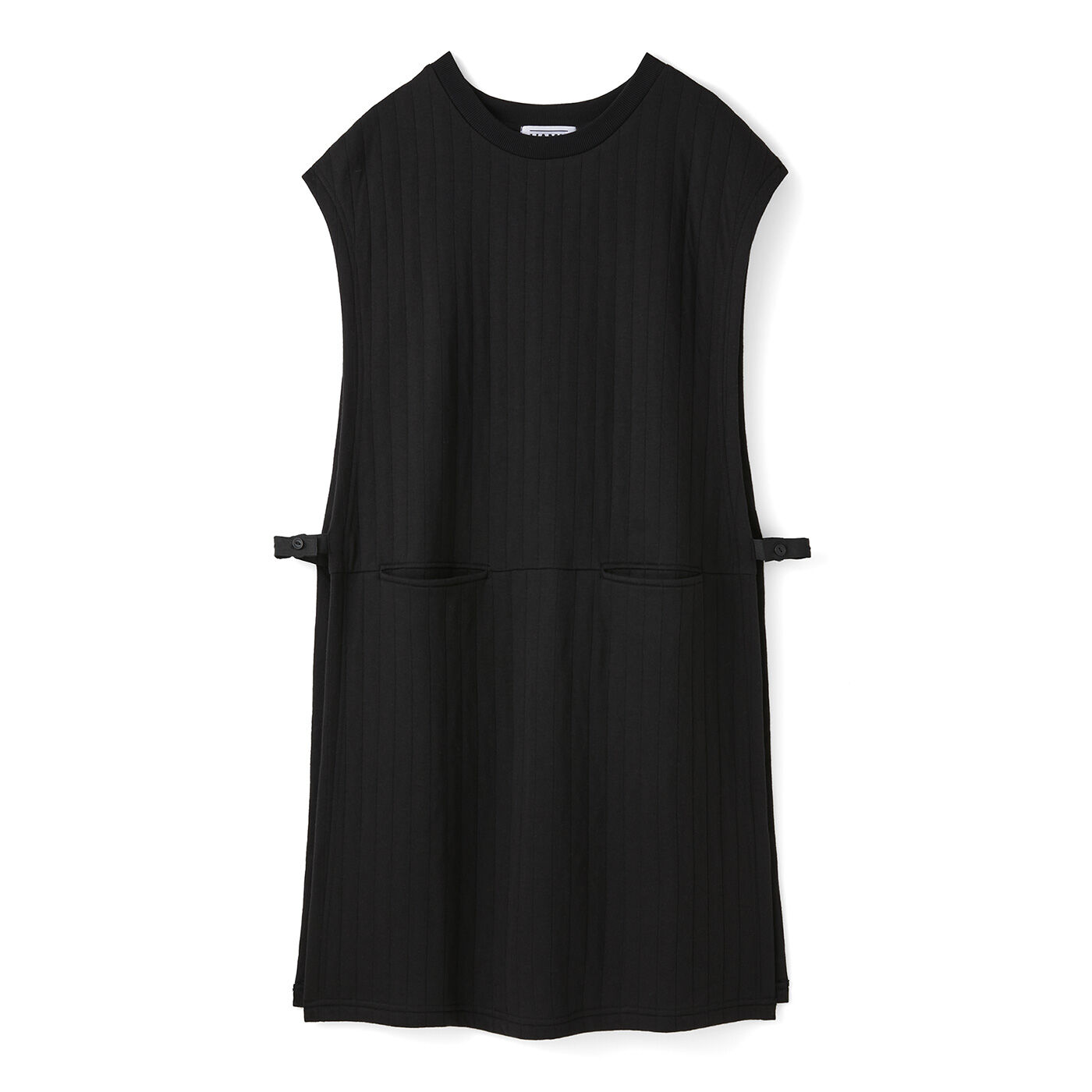 L'AMIPLUS［ラミプリュス］|ラミプリュス すぽんと服の上からかぶるだけで家事スタート！ エプロンにもなるチュニックベストの会|〈ブラック〉