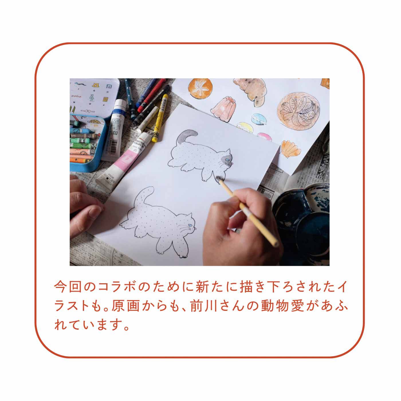 L'AMIPLUS［ラミプリュス］|【7月分以降お届け】幸生窯×ラミプリュス 個性豊かな魅力をぎゅっと ふんわりダブルガーゼのわんにゃん大判ハンカチの会