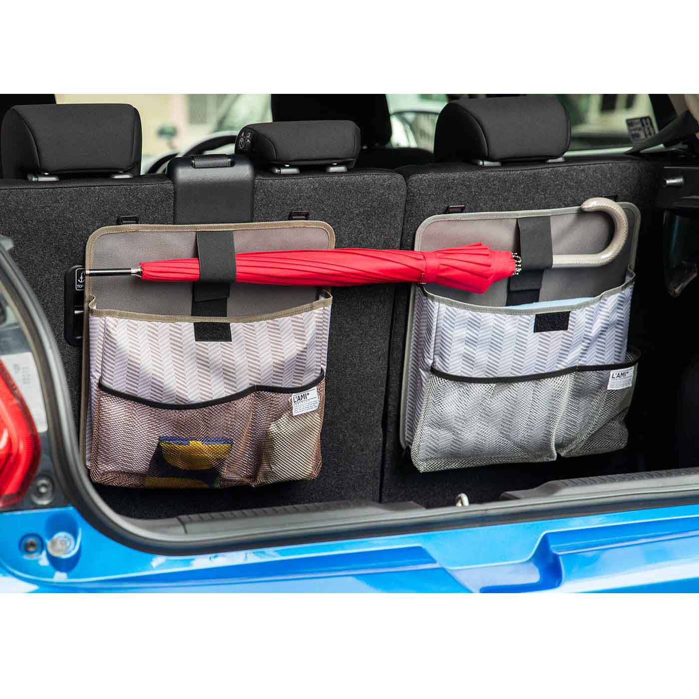 車用座席間収納ポケット シートポケット 車内スッキリ スペー...