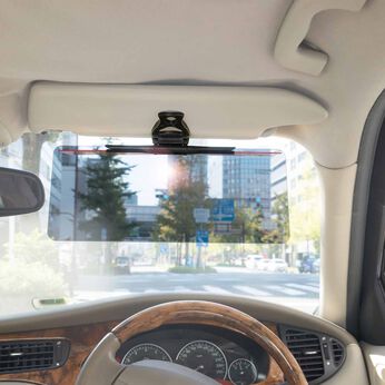L'AMIPLUS | ダブルスクリーン 車用サンバイザー