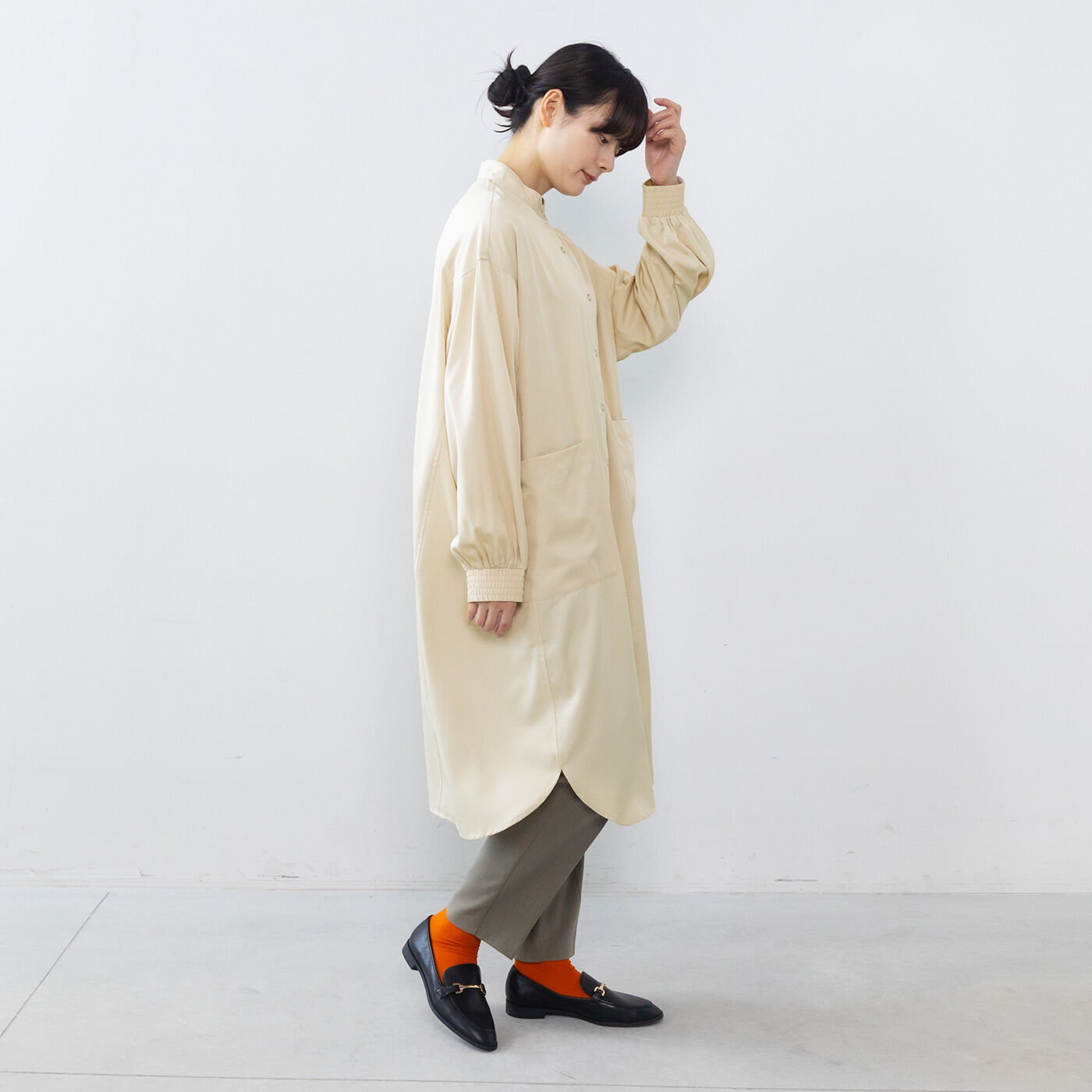 L'AMIPLUS［ラミプリュス］|ラミプリュス UV＆撥水（はっすい）加工がうれしい！ ポイッシュポケットが便利なはおりシャツワンピースの会