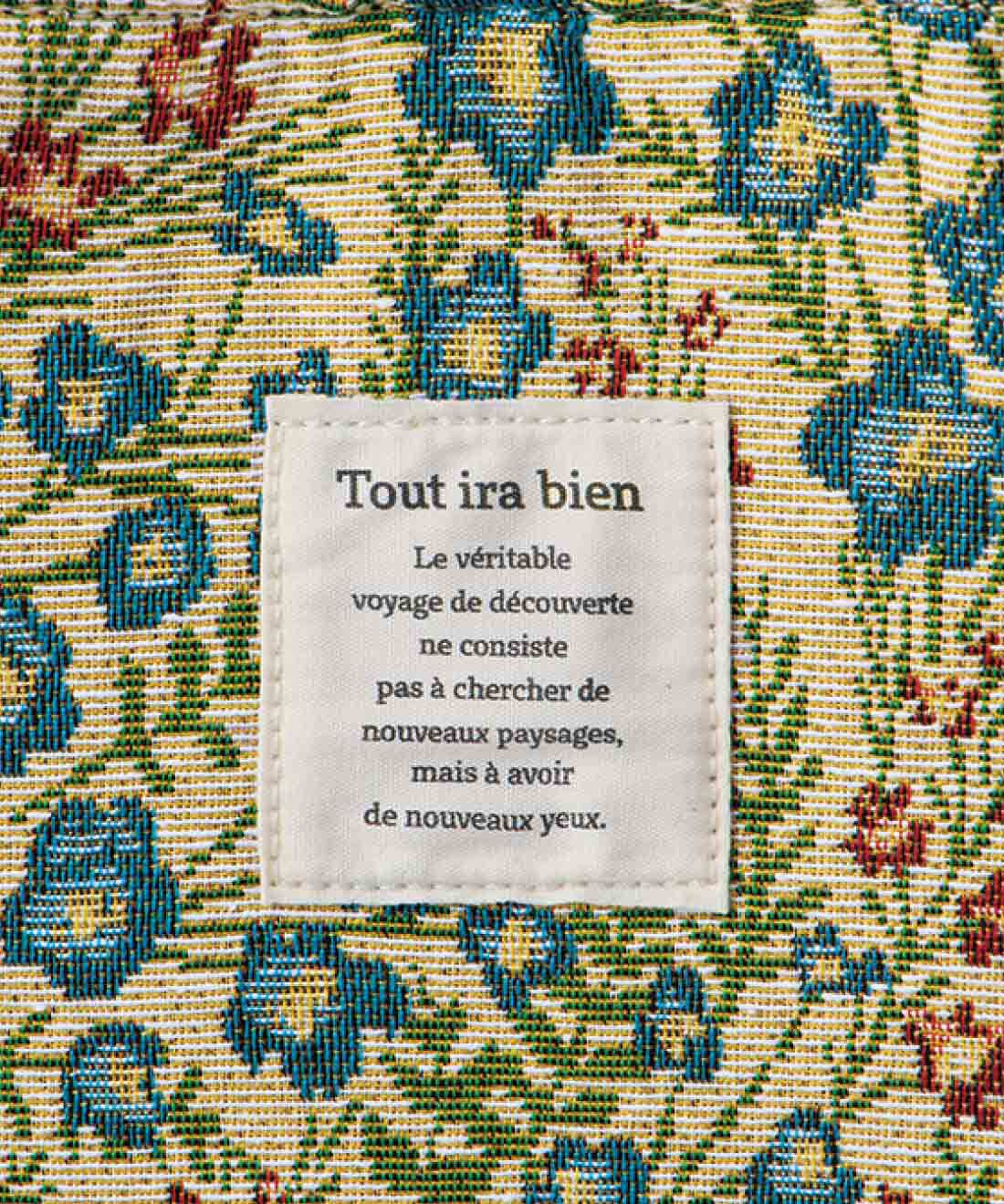 L'AMIPLUS|ラミプリュス 持つだけで華やか 花束みたいなゴブラン風 ミニトートの会