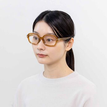 L'AMIPLUS［ラミプリュス］ | 折りたためる調光サングラス〈クリアブラウン〉