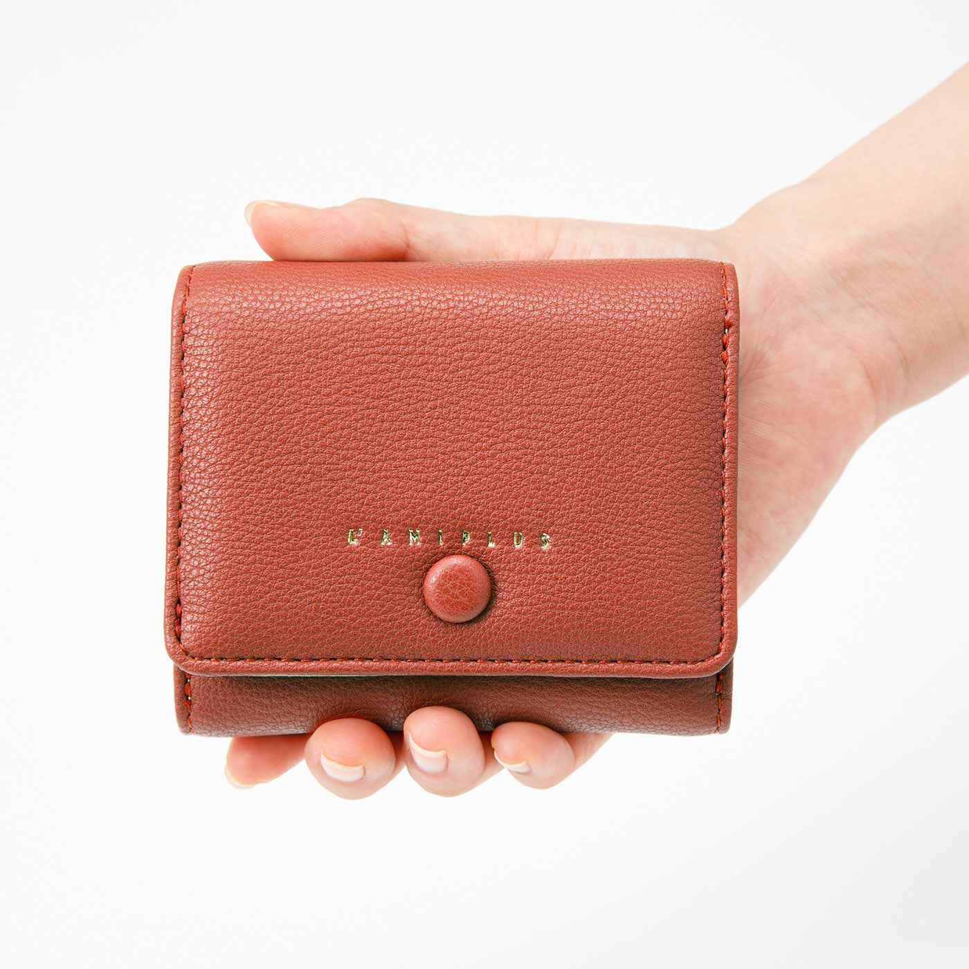 L'AMIPLUS|ラミプリュス　じゃばらカードポケットが見やすい！ ころりんとかわいい 手のり財布の会|手のりサイズ