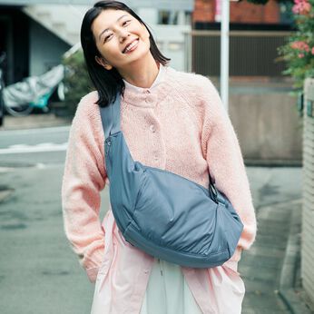 L'AMIPLUS | クロワッサン型 かえリュック
