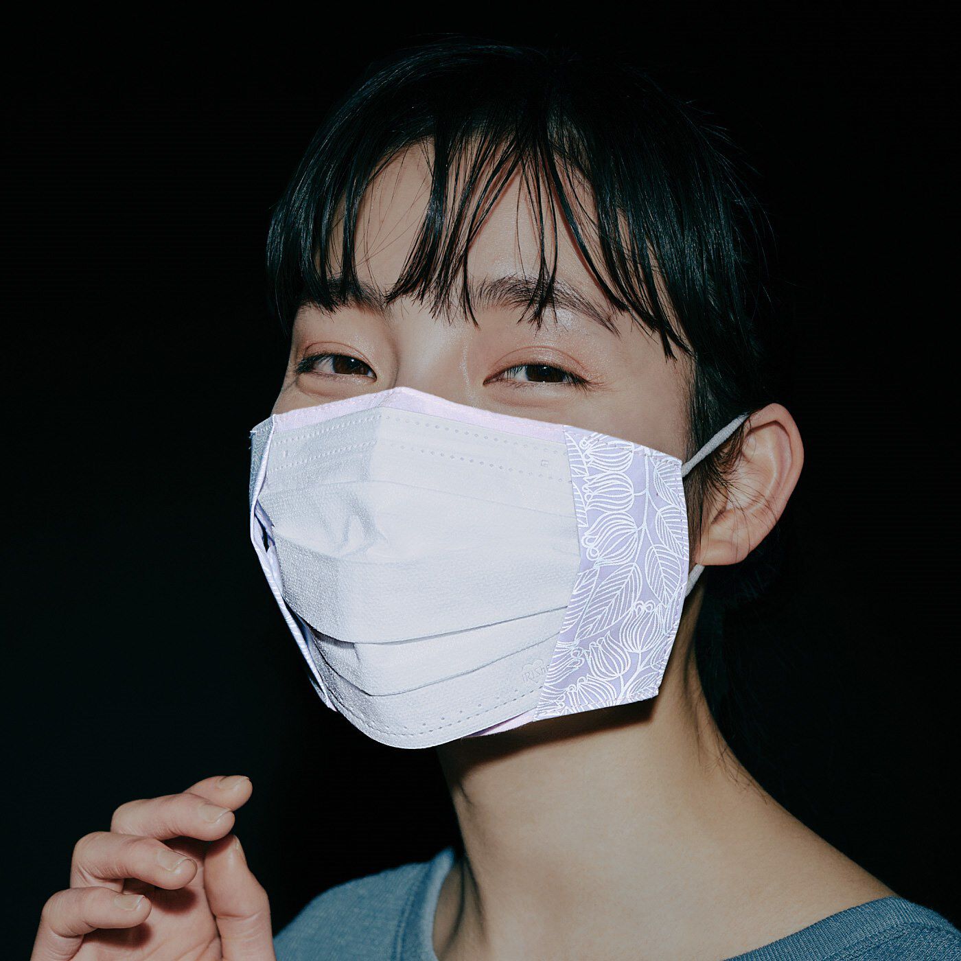 L'AMIPLUS|ラミプリュス　不織布マスクにセットで肌ごこちアップ 肌側コットン100％マスクカバー〈リフレクター〉の会