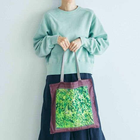 L'AMIPLUS［ラミプリュス］ | L'AMIPLUS×ユニカラートスカーフエコバッグ