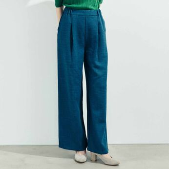 L'AMIPLUS | Ｌ＋シルエットがふたつ楽しめる　裾チェンパンツ