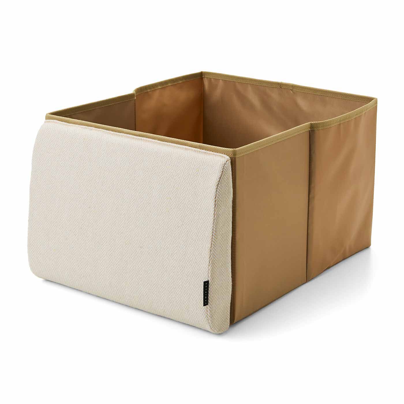 L'AMIPLUS［ラミプリュス］|ラミプリュス 背もたれクッションをサッと引くだけ 荷物の転落を防ぐ 助手席にも便利なシートボックス〈へリンボーン〉の会