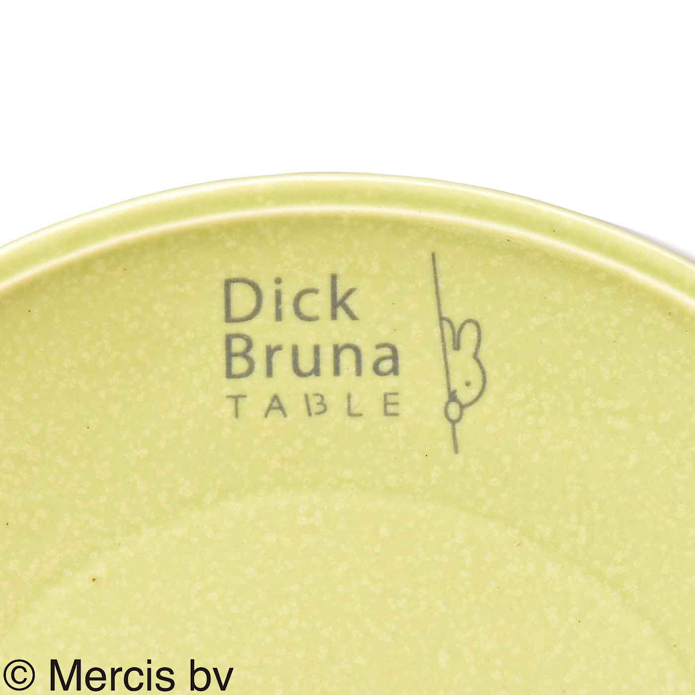 ディック・ブルーナ テーブル|Dick Bruna TABLE  テーブルを華やかに彩るプレート〈Ｓ〉|ロゴが入っています