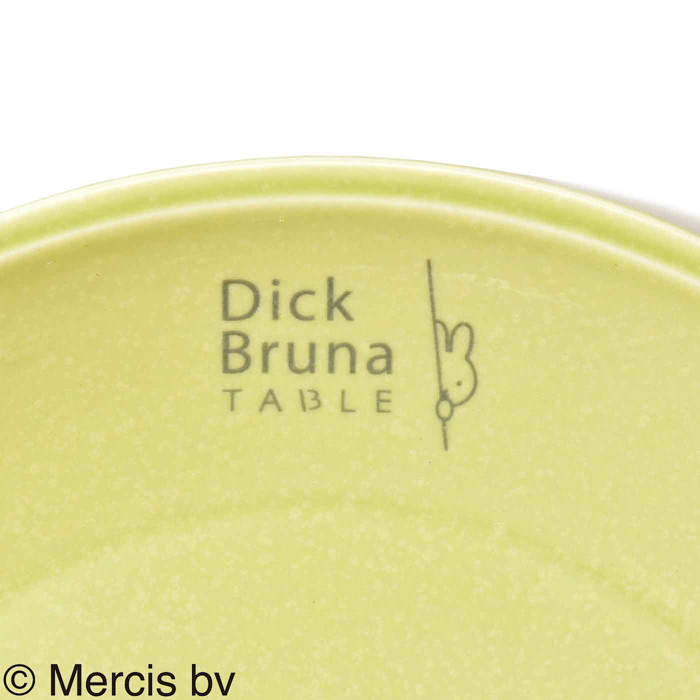 ディック・ブルーナ テーブル|Dick Bruna TABLE  テーブルを華やかに彩るプレート〈Ｍ〉|ロゴが入っています