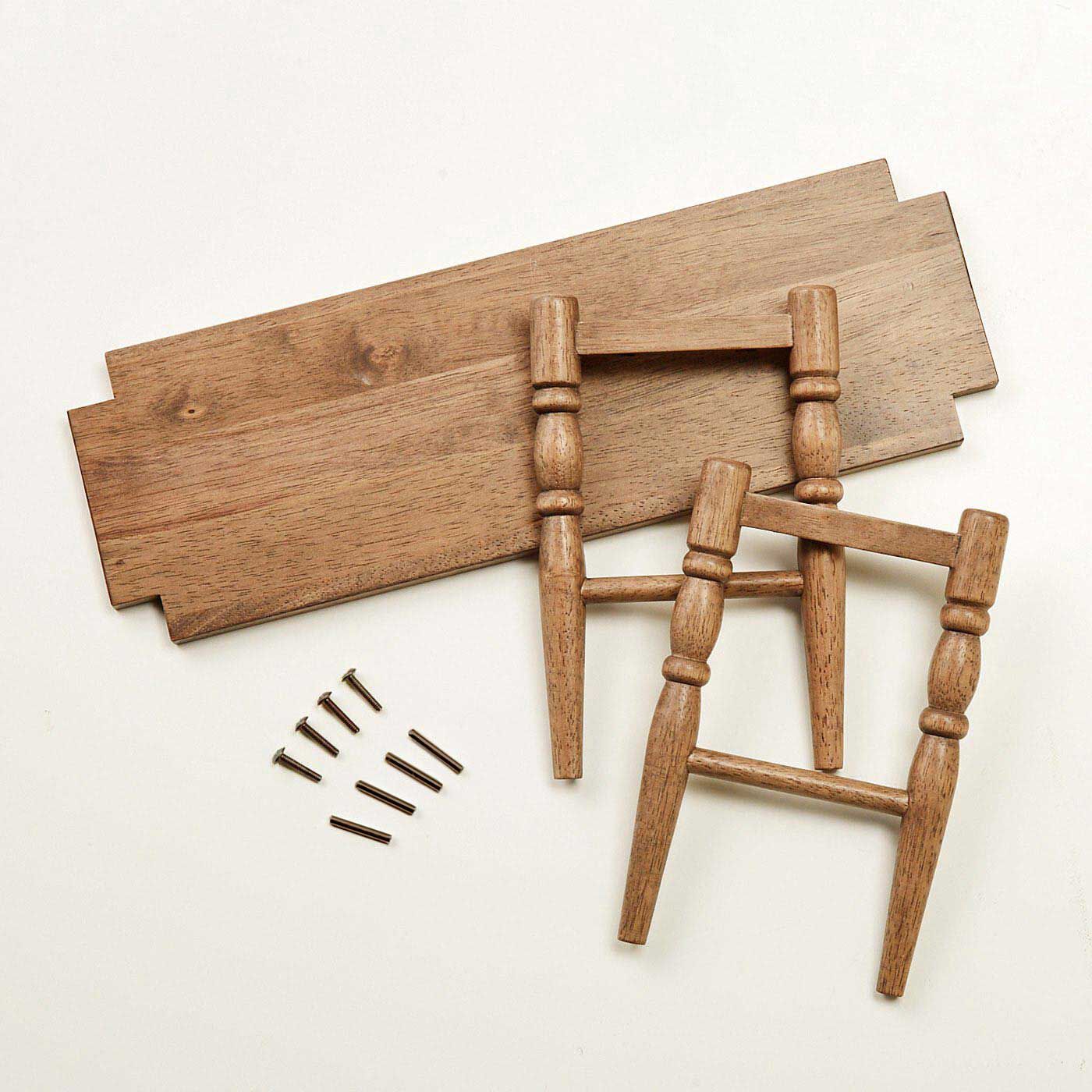 USEDo|アンティークな佇（たたず）まい　積み重ねられる木製ラック〈ユーズドセピアブラウン〉の会|組み立て式。