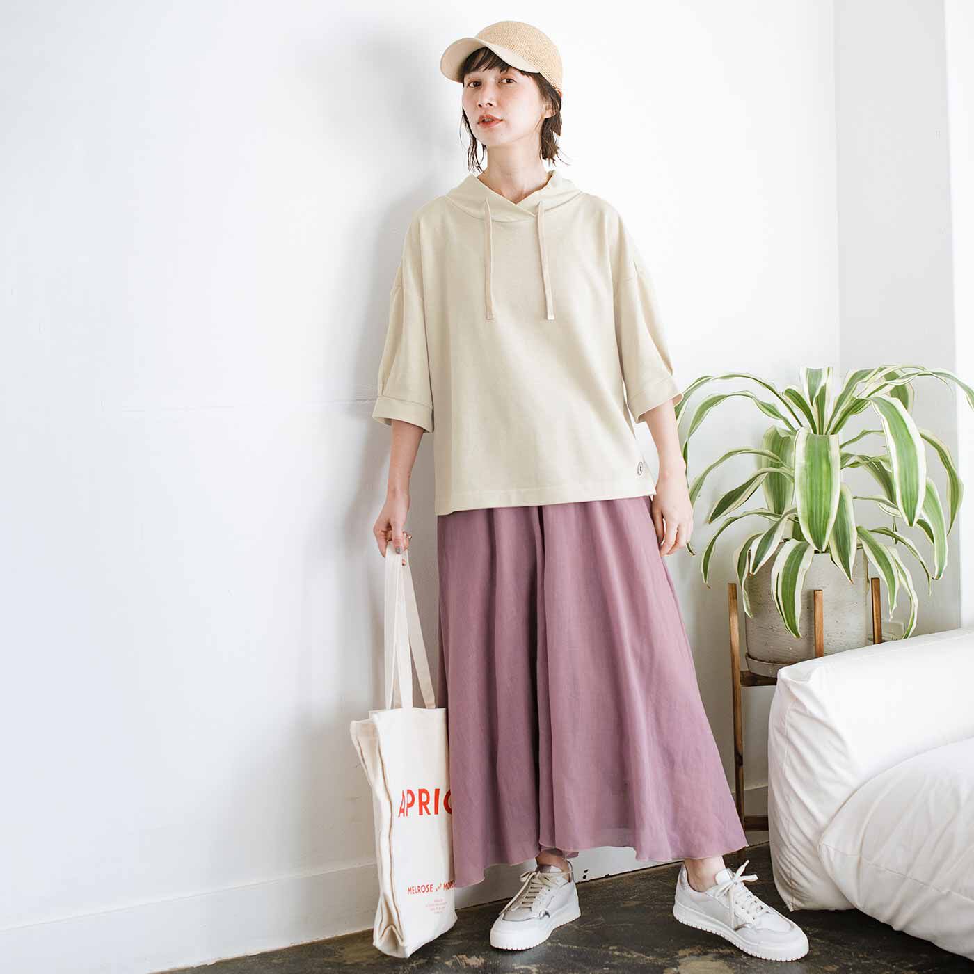 frauglatt［フラウグラット］|フラウグラット ガーゼのような肌心地♪ 大人気のきれいめやわらかパーカー風トップス〈吸水速乾〉の会