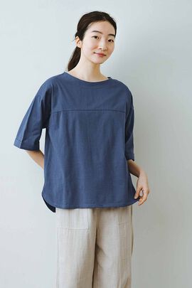 frauglatt | ｆｇ綿１００ニュアンスカラートップス汗じみ対策
