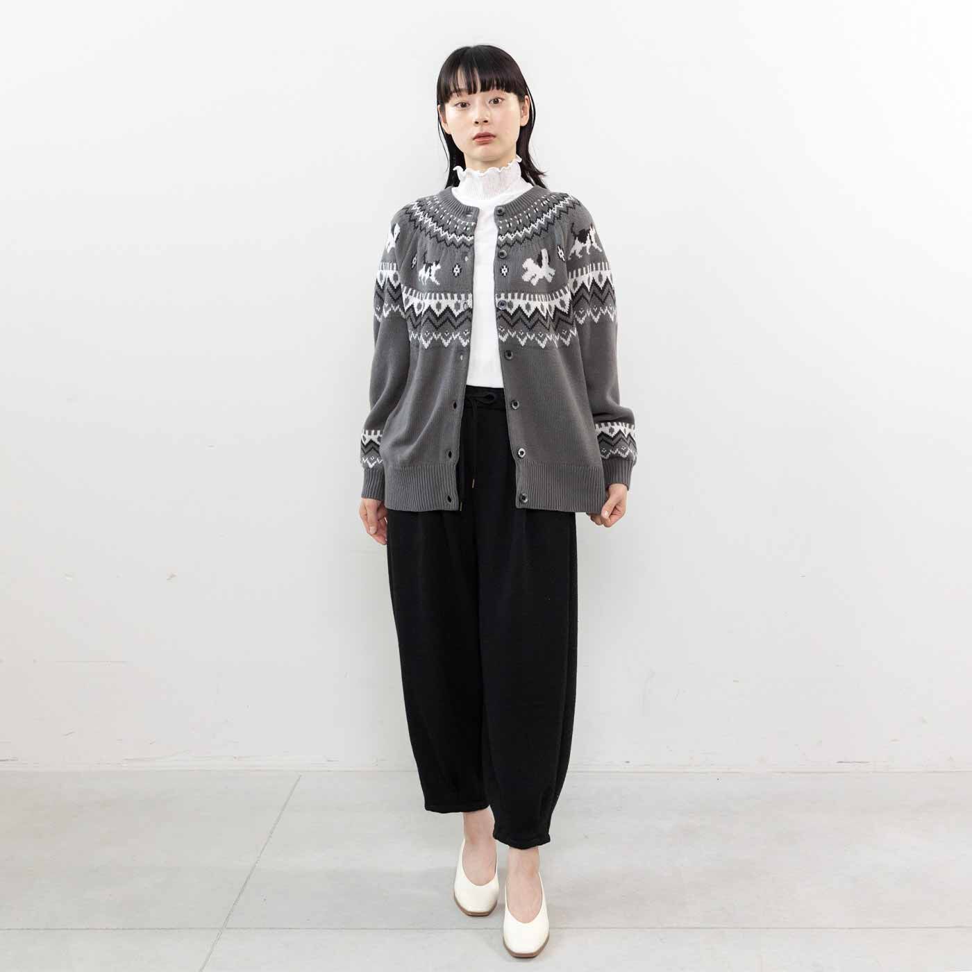 frauglatt|フラウグラット　kazumiさんとつくった 大人の華やか2-WAYニットカーディガン〈カブキ＆グー〉の会