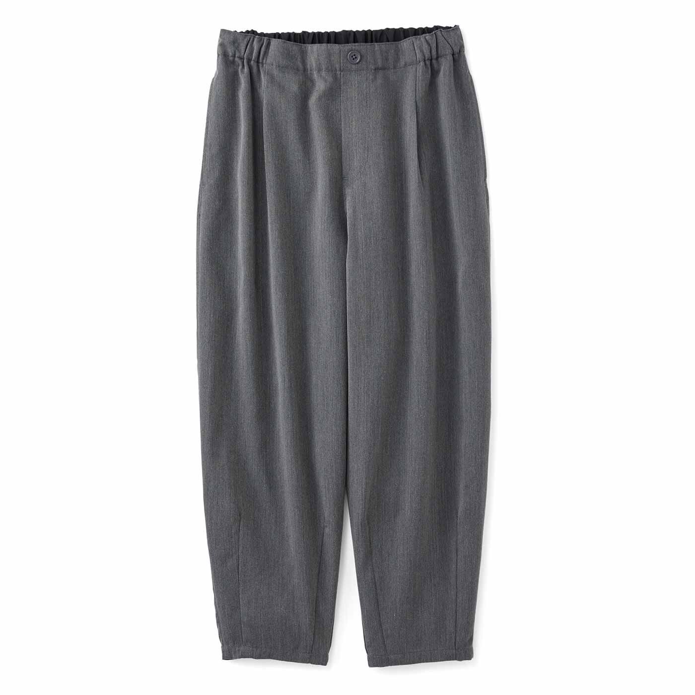 frauglatt［フラウグラット］|フラウグラット 上品素材で軽やかきれい♪ ゆるやかシルエットのコクーンパンツの会|〈杢グレー〉