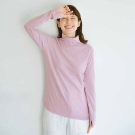 frauglatt | オーガニックコットンゆるネックトップス