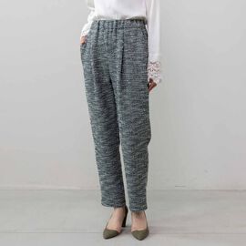 frauglatt | ツイード調カットソーのスタイルアップパンツ