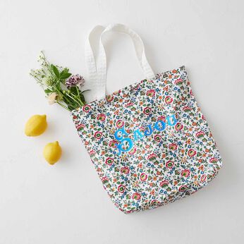 frauglatt | ｆｇ憧れのサジューコットンバッグ