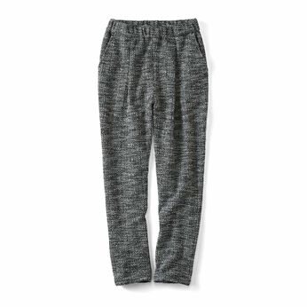 frauglatt | ツイード調カットソーのスタイルアップパンツ