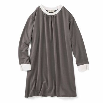 frauglatt | クレリックシャツ カットソーチュニック