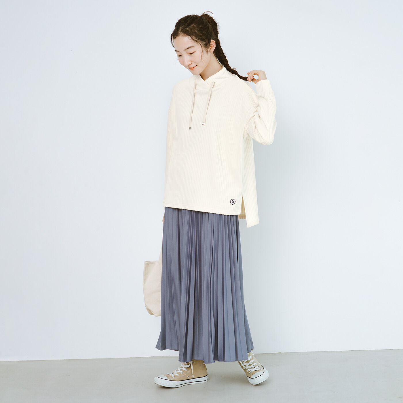 frauglatt［フラウグラット］|フラウグラット　ウエストらく設計♪ 大人のニュアンスカラー つや軽々プリーツスカートの会