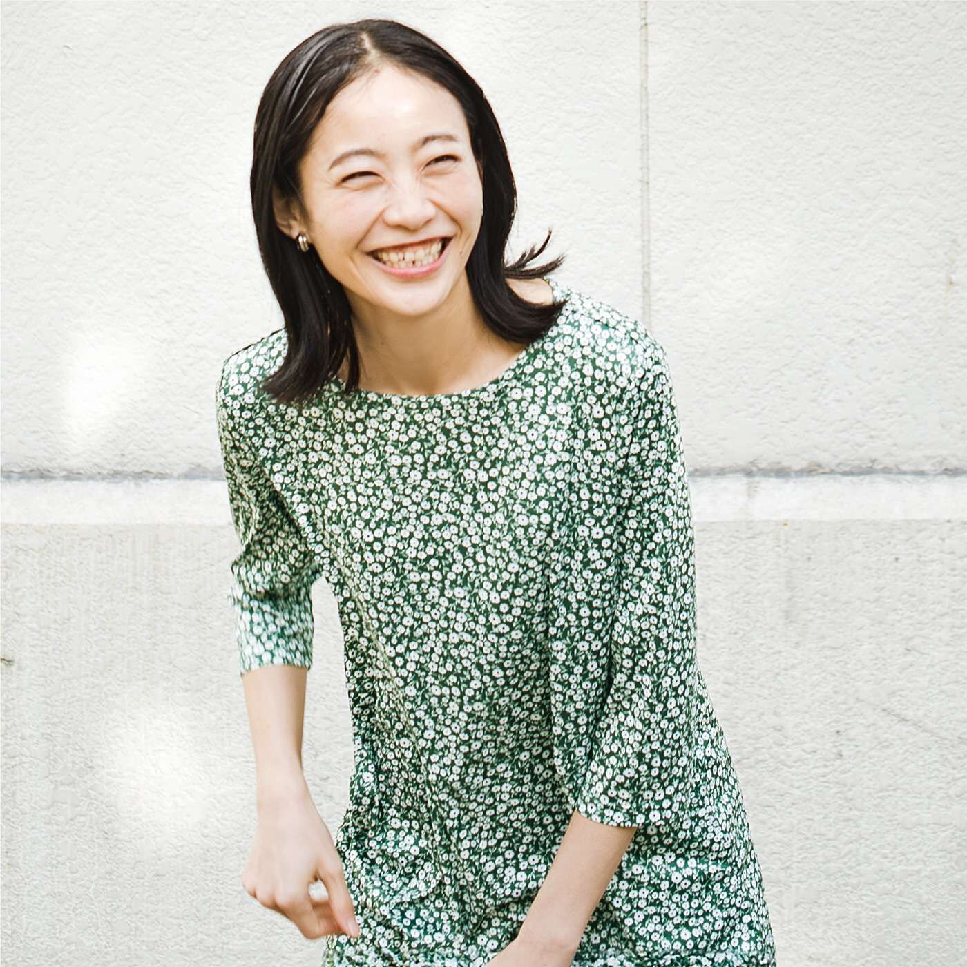 frauglatt|フラウグラット　身軽にお出かけ♪ 上品な小花柄のカットソーワンピースの会