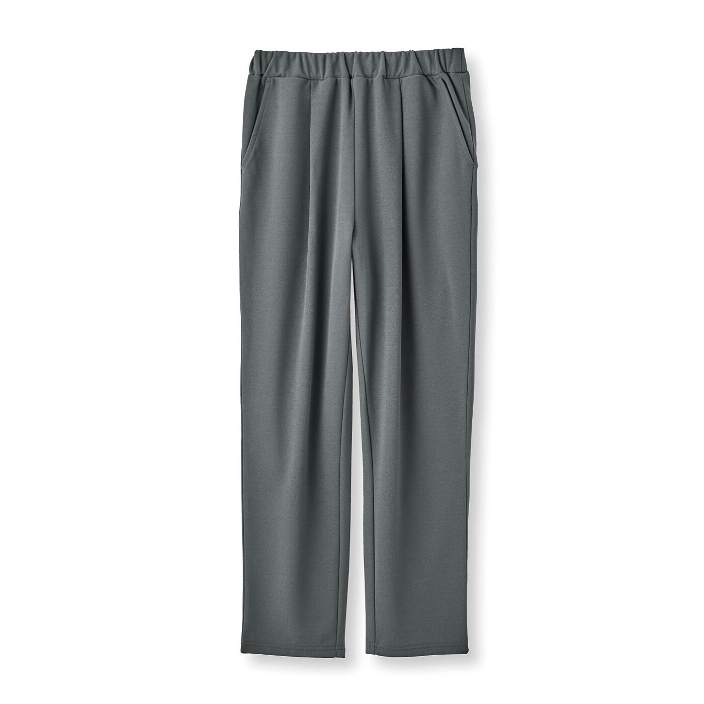frauglatt［フラウグラット］|フラウグラット　オンオフ活躍♪ らくして美脚　さらり伸びやかカットソーパンツ〈ＵＶ対策／吸水速乾〉の会|グレー
