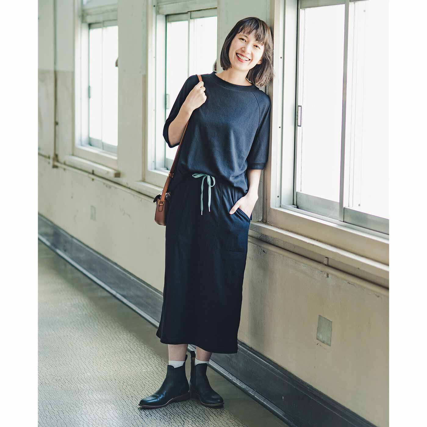 IEDIT[イディット] シアーニットの美しさを楽しむベストバランス