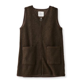 frauglatt | ｆｇ裏フリースであったか上品ボアロングベスト