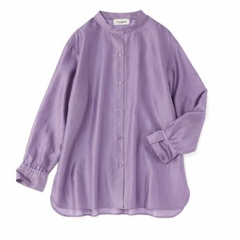 frauglatt | ｆｇ上品に着こなせる艶やかシアーシャツ