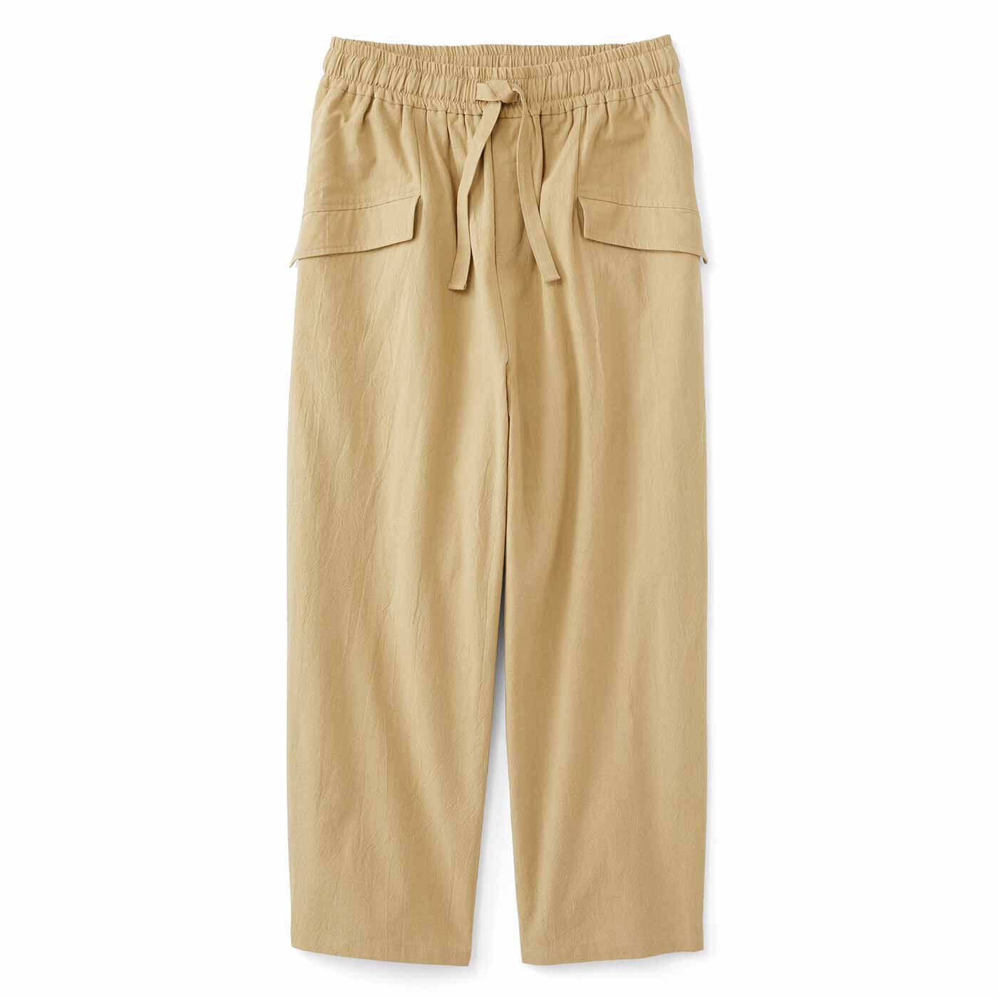 frauglatt［フラウグラット］|フラウグラット コットン100％でさらり軽やか 大人にちょうどいいベジカラーパンツの会|〈ポテトベージュ〉